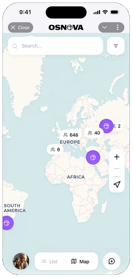Community map