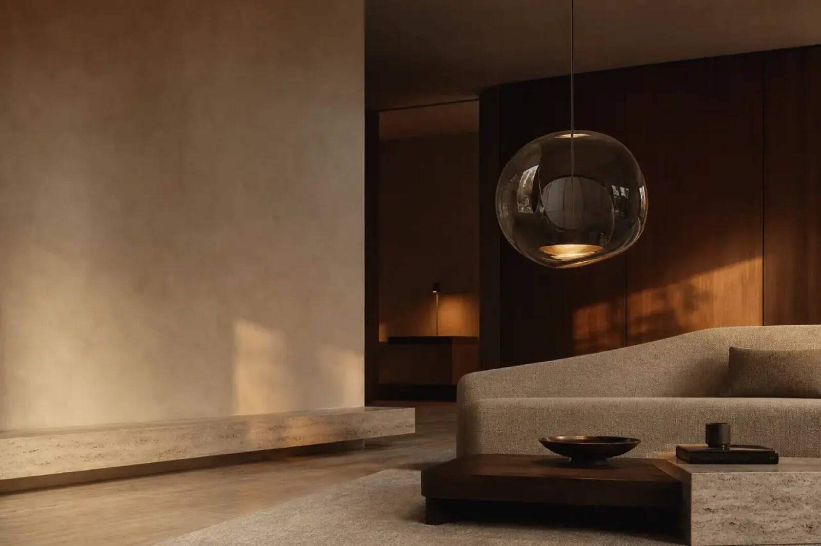 Lighting fixture in an interior — lighting showroom
